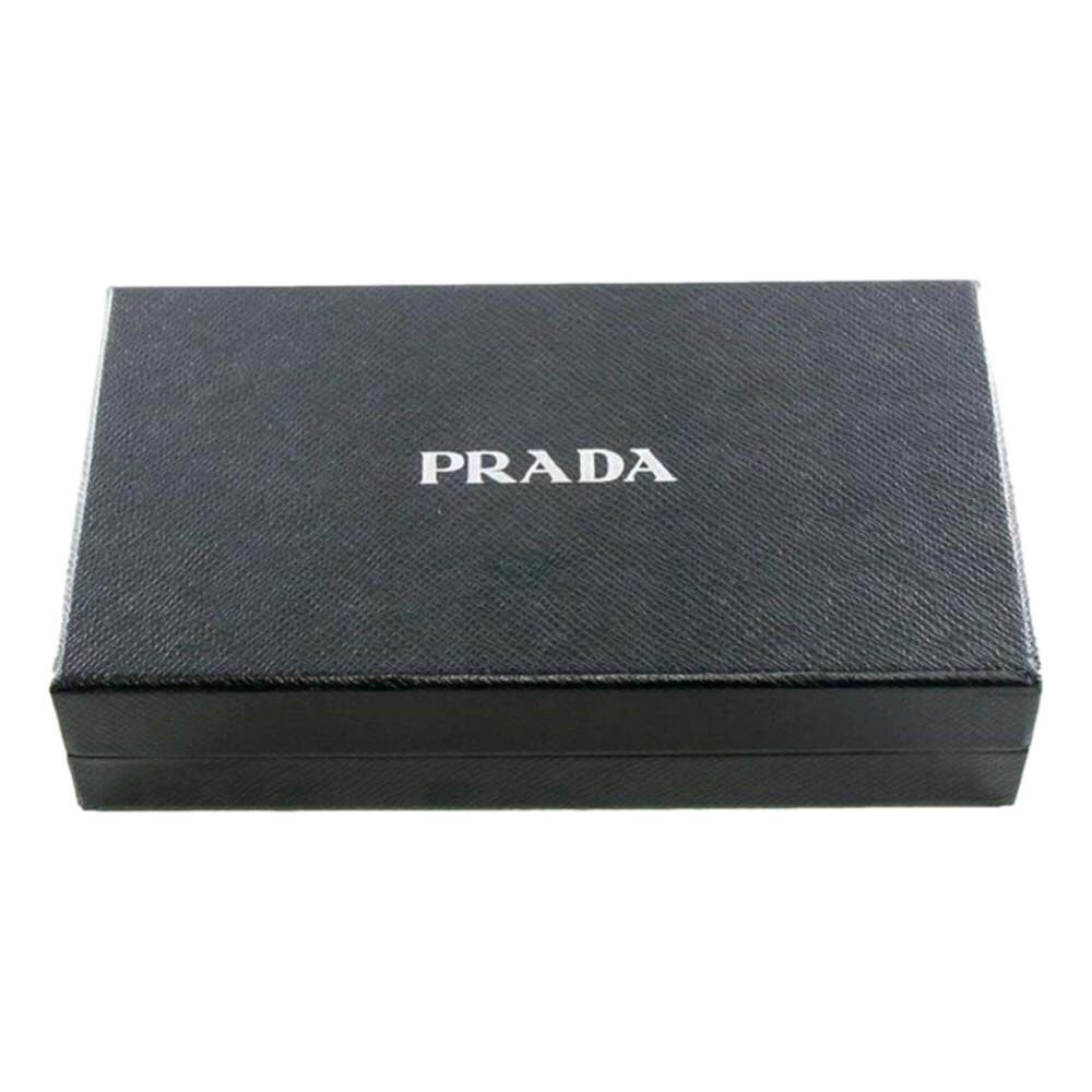 Prada Bruciato Brown Saffiano Leather Zip Around Continental - Picture 8 of 8